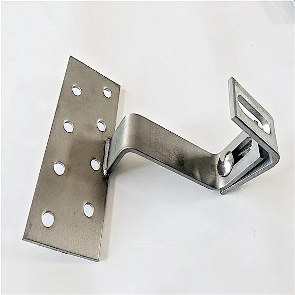 Tile Roof Hook Solar Hook Stainless Steel 304 Tile Roof Hook Solar Mounting Bracket Structure